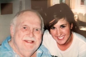 Erin Cecchi and grandpa