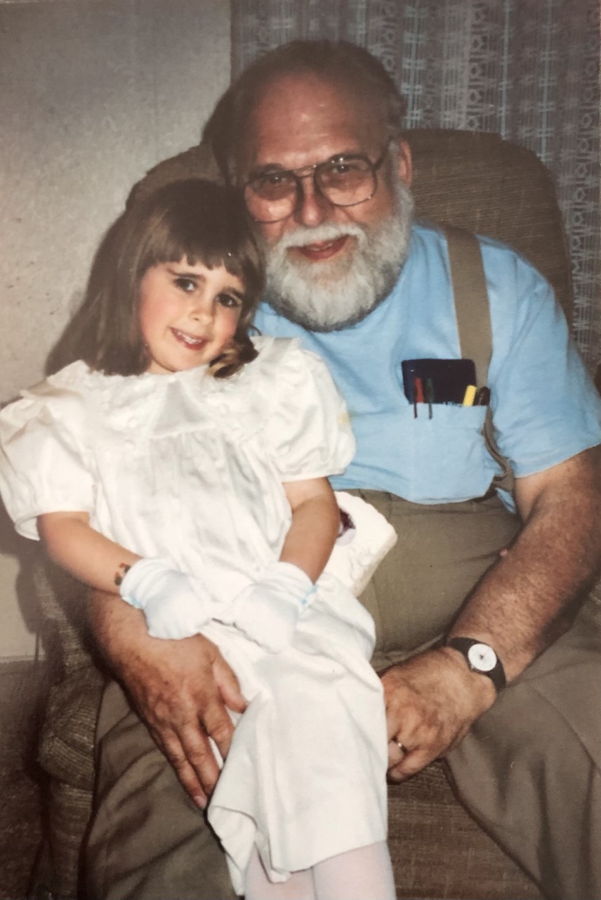 Erin Cecchi and her grandpa