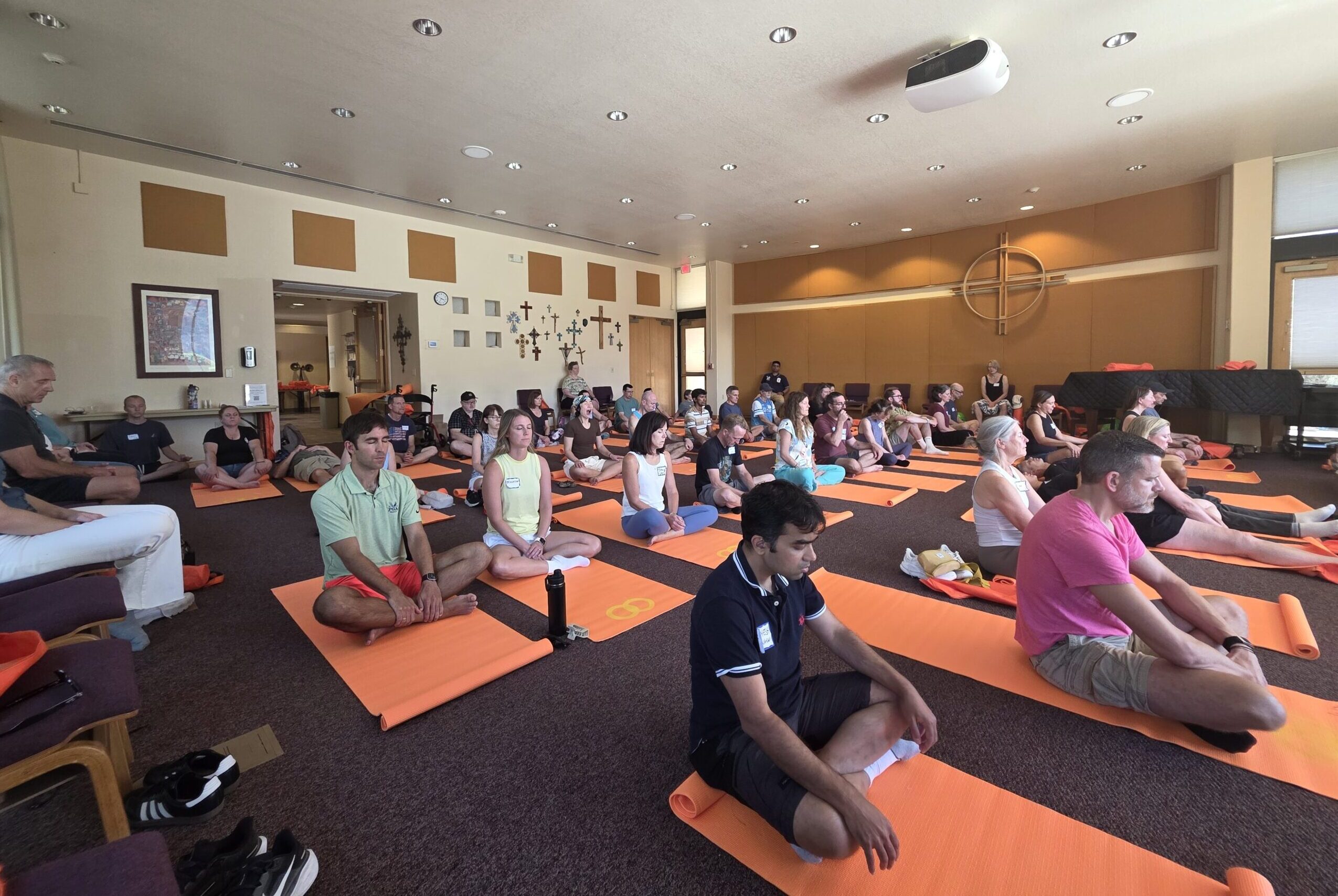 Restorative activities like yoga and meditation.