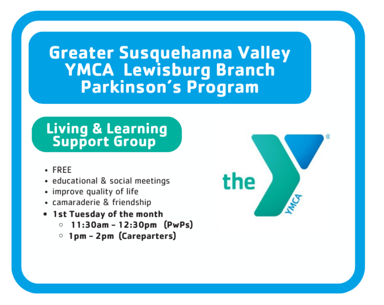 Greater Susquehanna Valley YMCA Lewisburg Branch Parkinsons Programjuly2026 768x610 1